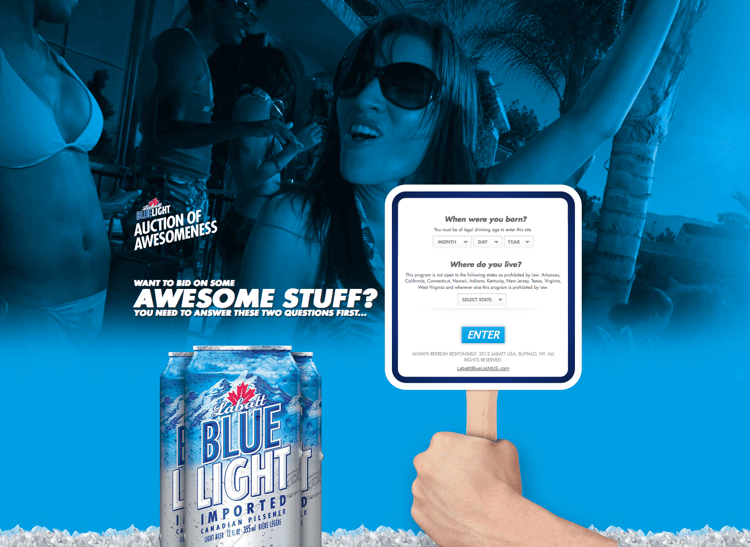 Labatt Blue Light A Wingfield Digital Project