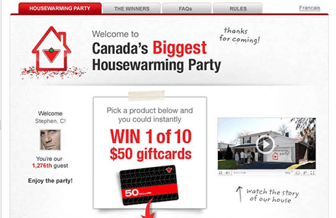 Canadian Tire A Wingfield Digital Project