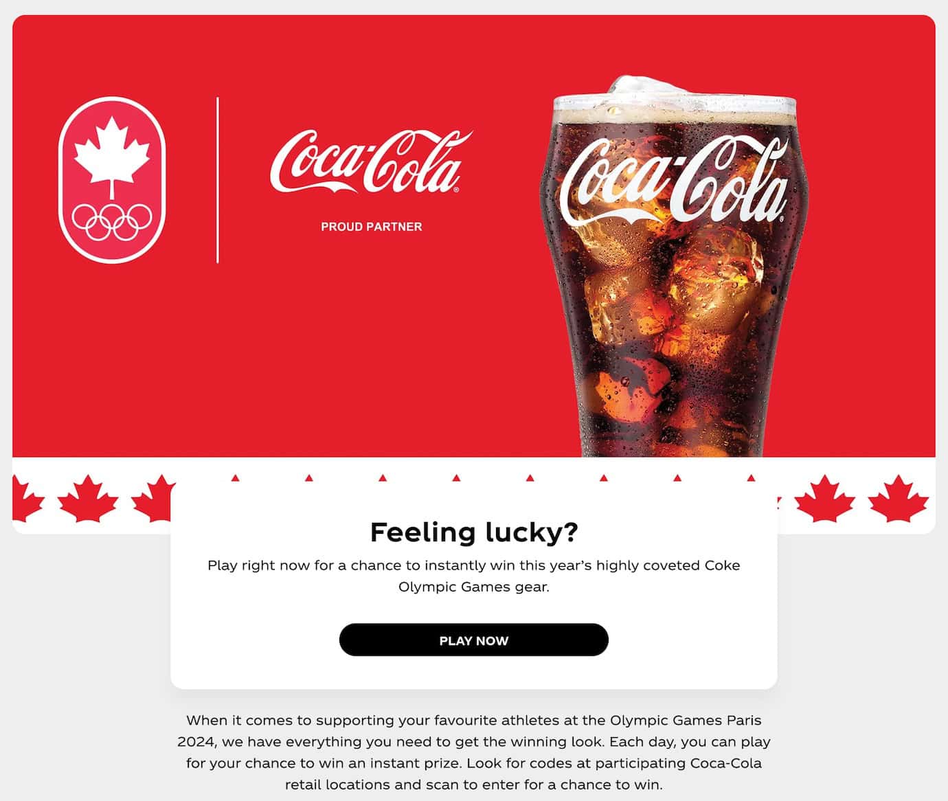 Coca-Cola Olympic Summer Games Paris A Wingfield Digital Project