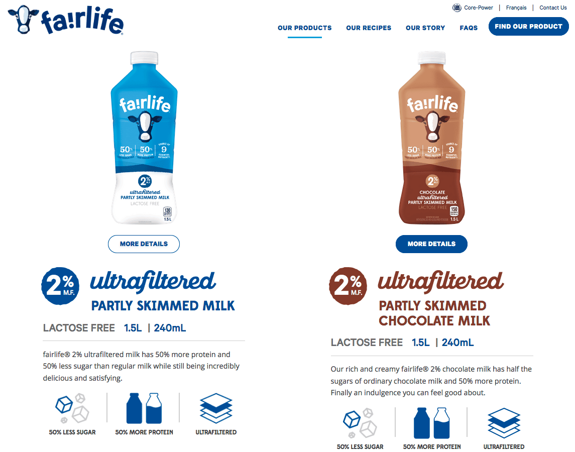 fairlife Canada A Wingfield Digital Project