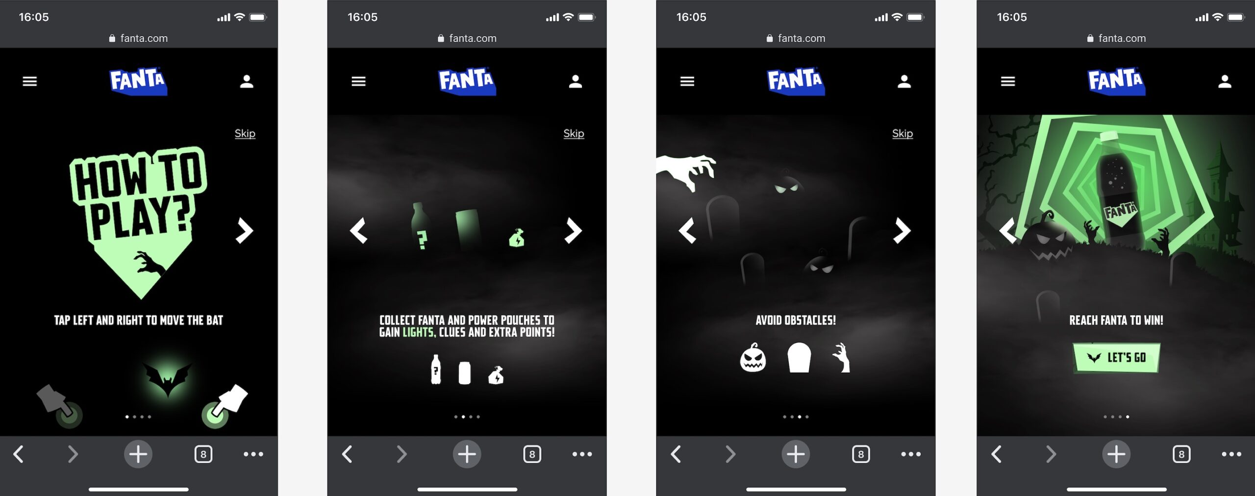 Fanta Halloween A Wingfield Digital Project