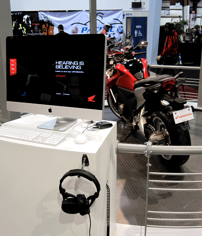 Honda VFR Motorcycle A Wingfield Digital Project