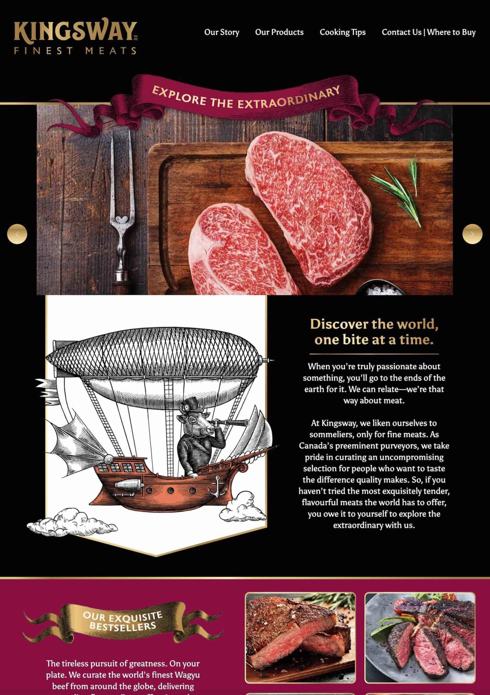 Kingsway Finest Meats A Wingfield Digital Project