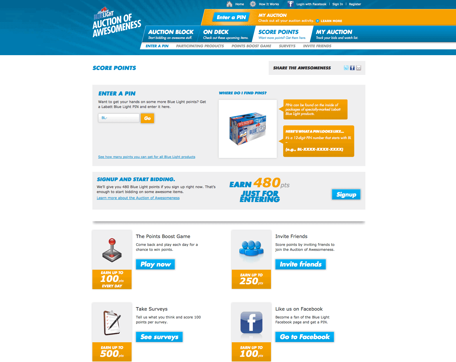 Labatt Blue Light A Wingfield Digital Project