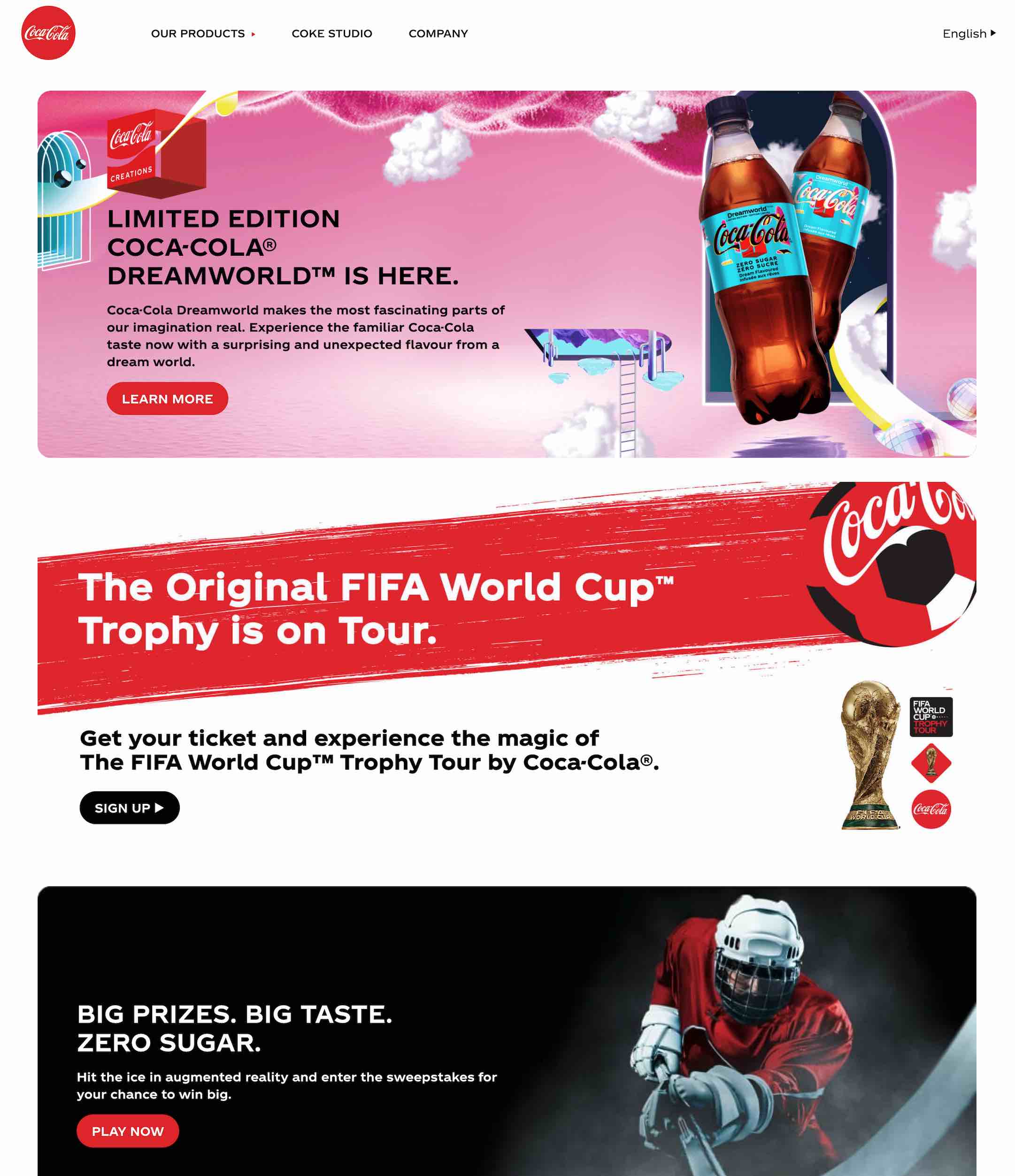 Coca-Cola A Wingfield Digital Project